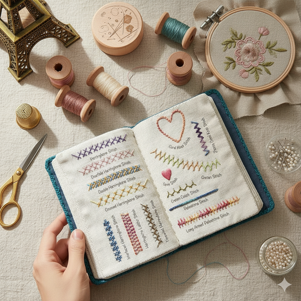BrodyBook™ : Carnet de broderie